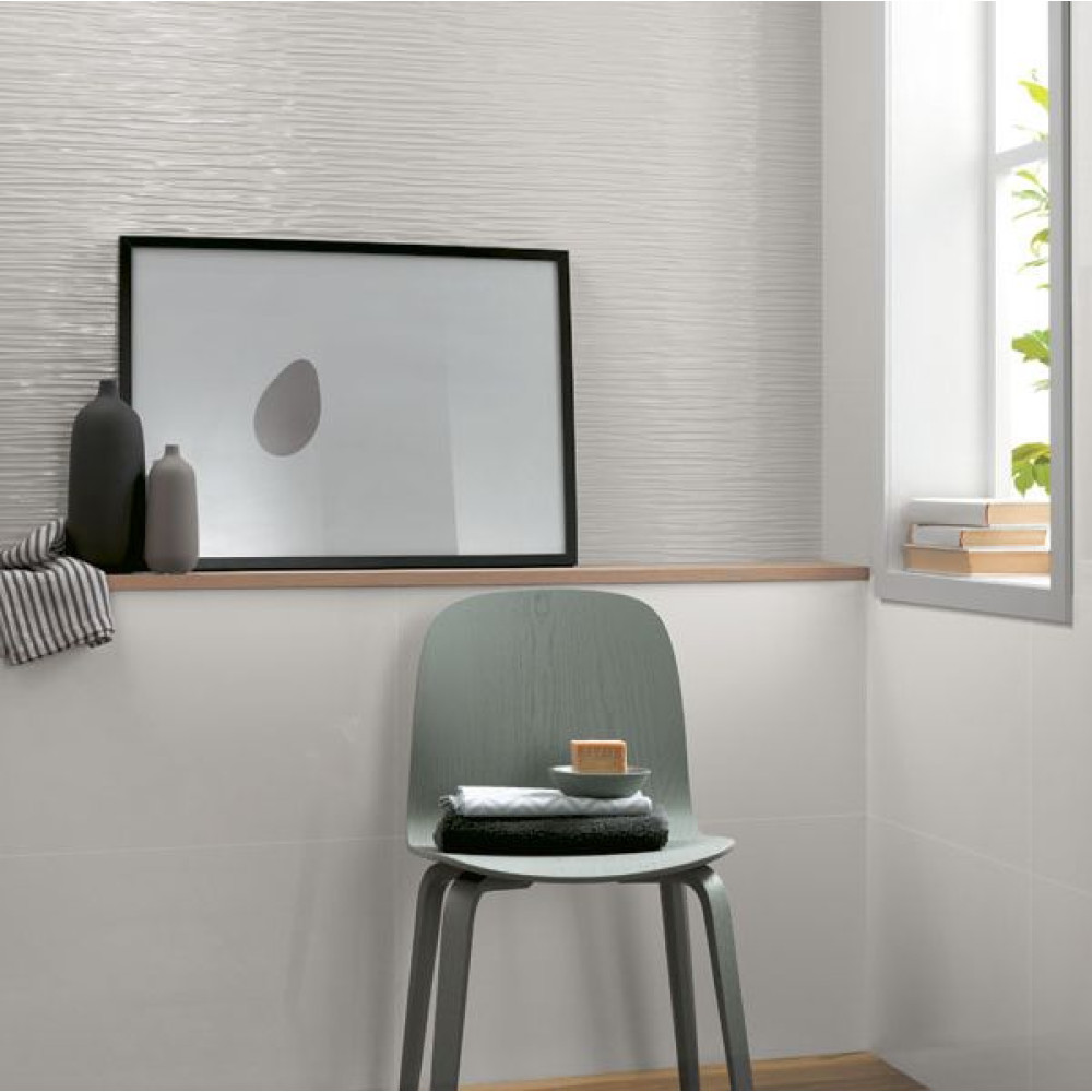 Atlas Concorde 3D WALL Solid White Matt 40x80 8,5mm (8DSO)