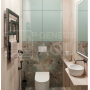 Полотенцесушитель Genesis-Aqua Onix 53x53 см