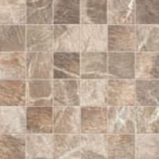 ABK FSN03160 FOSSIL STONE MOS. QUADRETTI FOSSIL BROWN