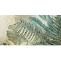 Domino Obraz gresowy element 2 Alabaster Shine leaves A 119,8x59,8 Gat.1