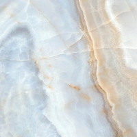 Allore Group Teo Onice sky 600x600x8 mm I Full lapatto