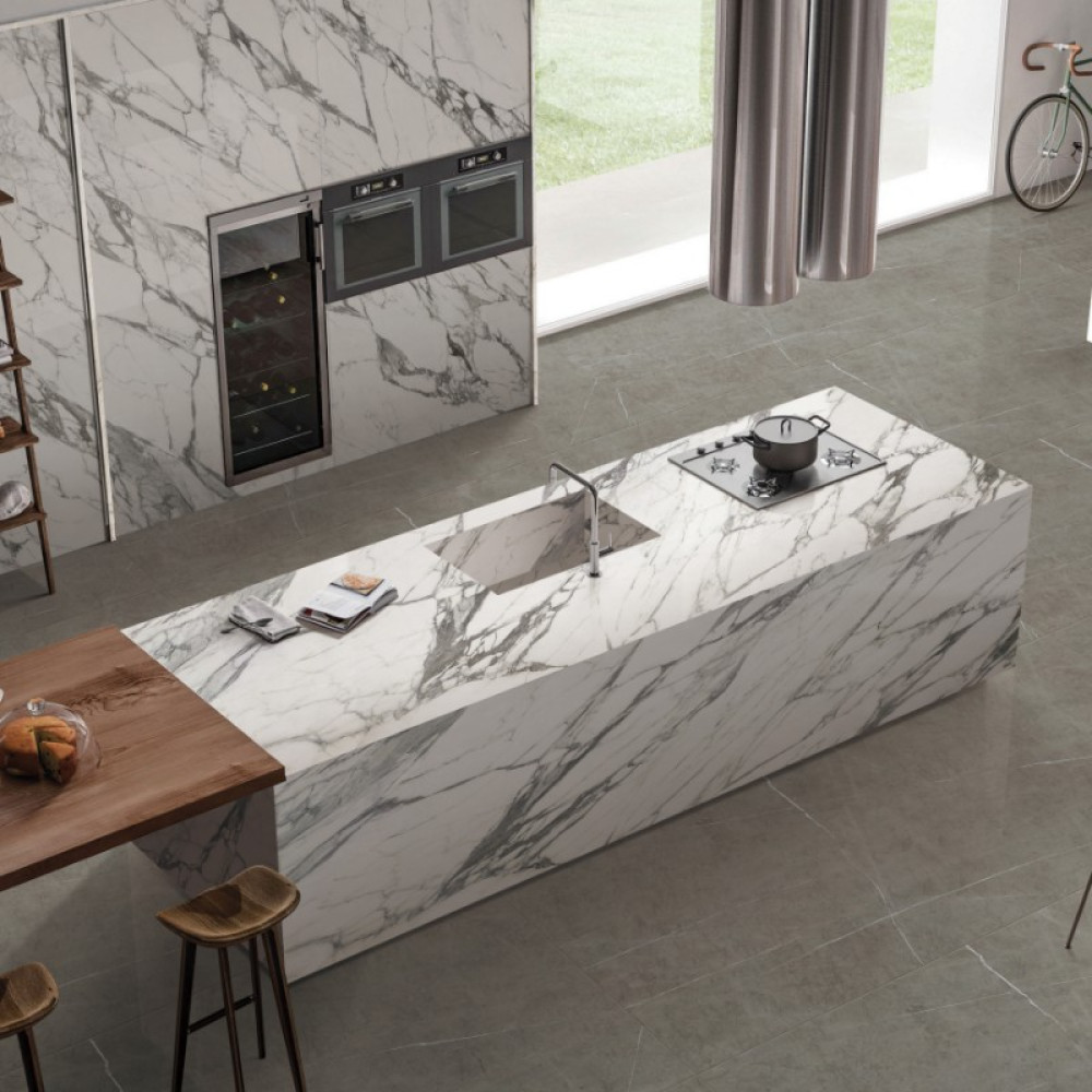 ALMERA CERAMICA-2 SGVB12279P100M STATUARIO SOUL LAPP (1 сорт)