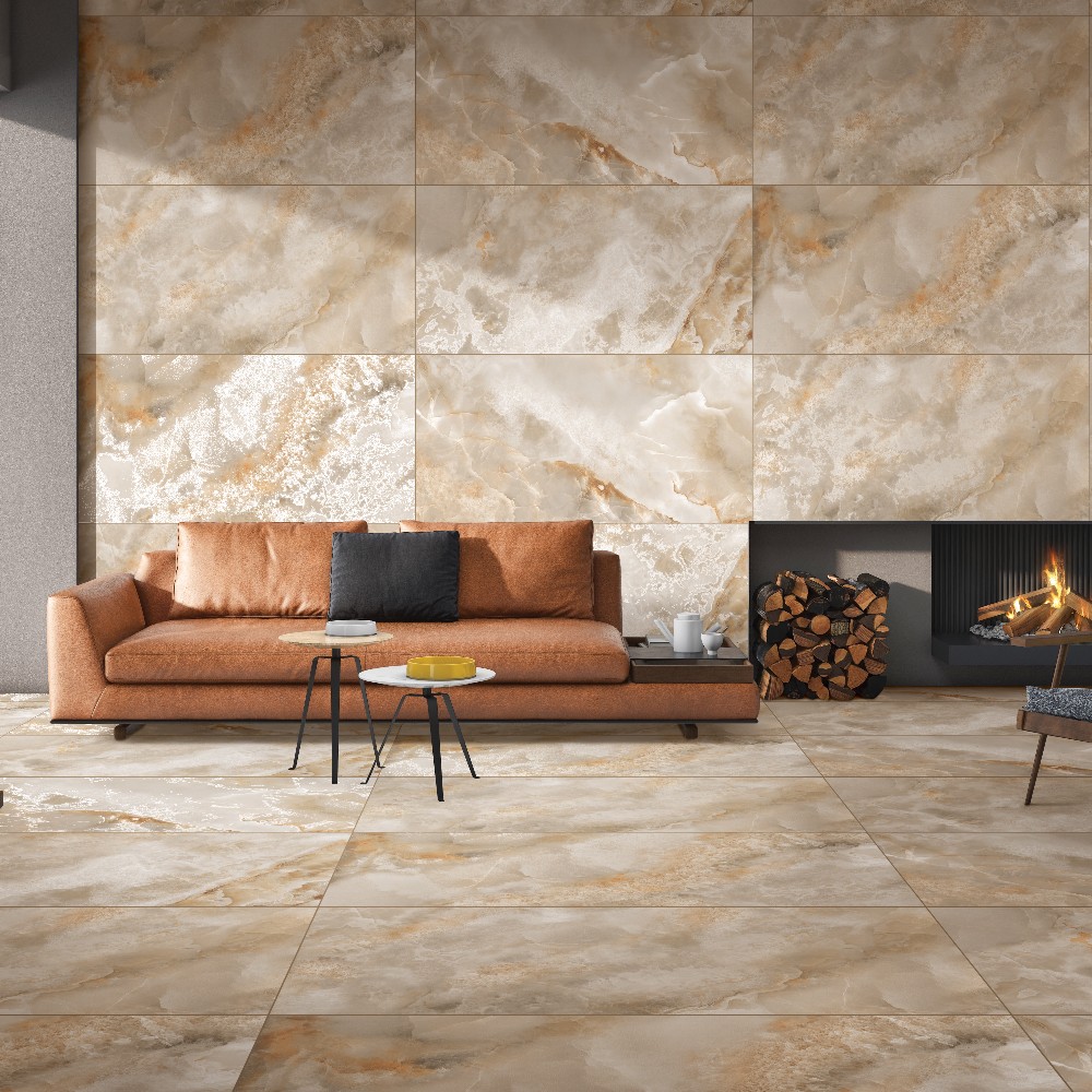 ALMERA CERAMICA-2 CORK BEIGE CARVING (1 сорт)