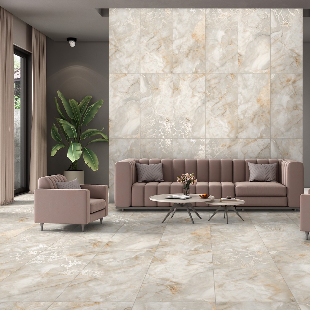 ALMERA CERAMICA-2 MARBILO CREMA (1 сорт)