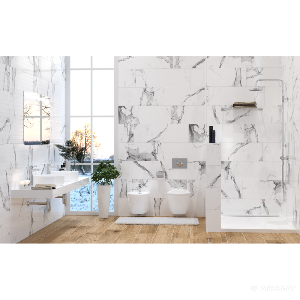 ALMERA CERAMICA-2 CB309008 DEC CARRARA