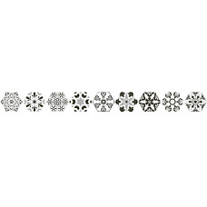 ALMERA CERAMICA (SPAIN) VERSALLES DECOR BLACK HEX