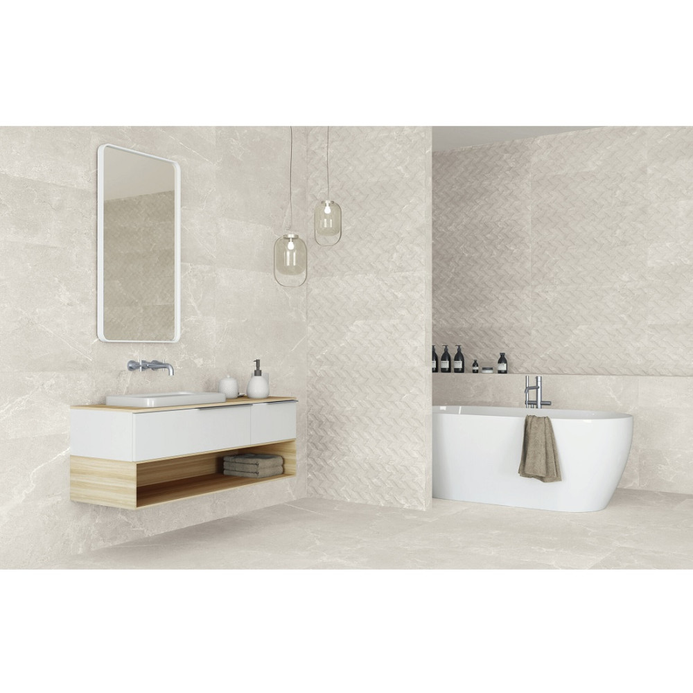 ALMERA CERAMICA (SPAIN) FRECCIA KINGSTONE CREAM RECT