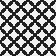 ALMERA CERAMICA (SPAIN) PRIS.PRE. CIRCLE BLACK (1 сорт)
