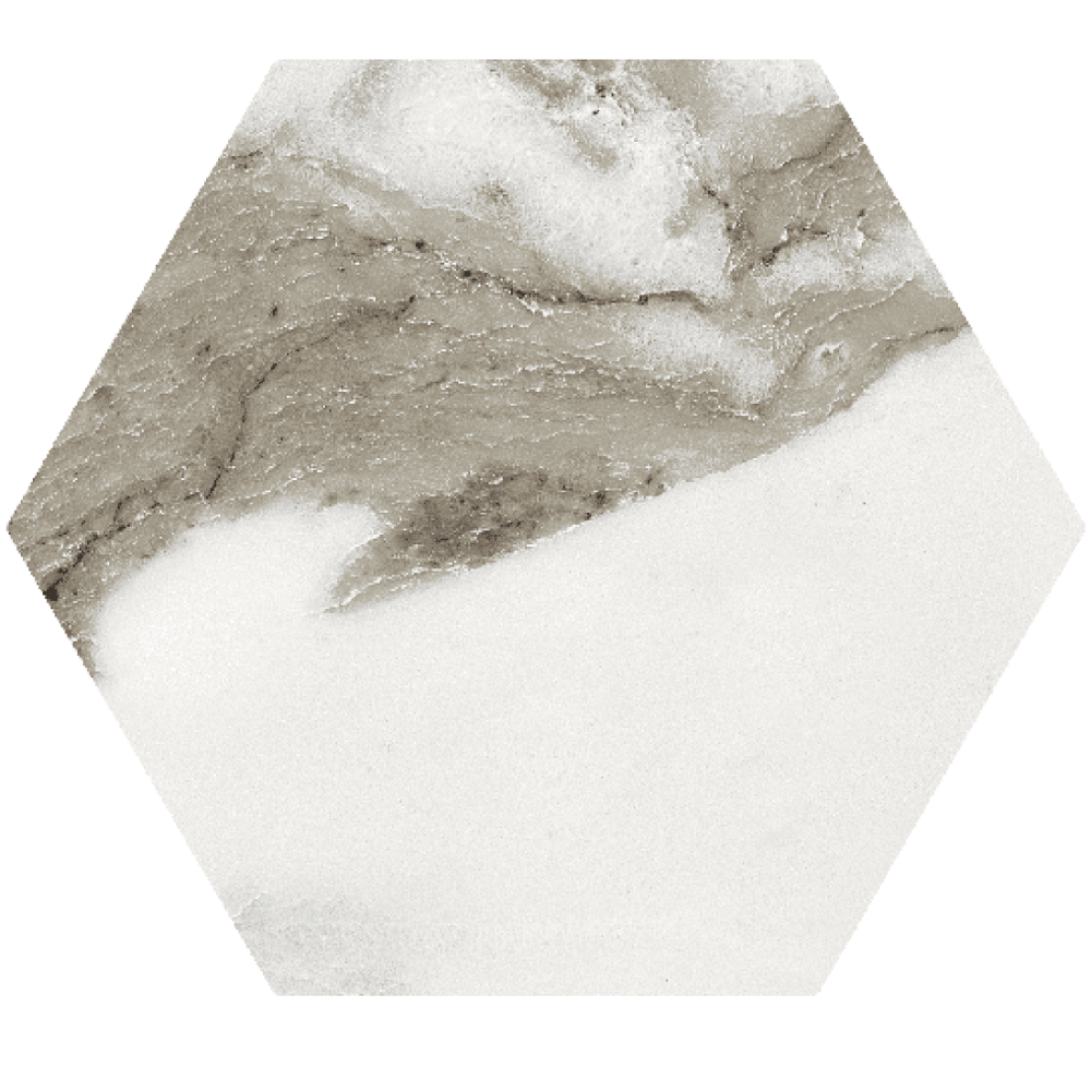 ALMERA CERAMICA (SPAIN) CALACATTA MAJESTIC HEX