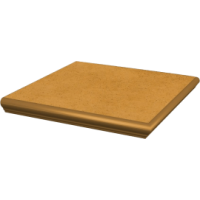 Paradyz AQUARIUS BEIGE KAPINOS STOPNICA NAROŻNA 33X33 G1