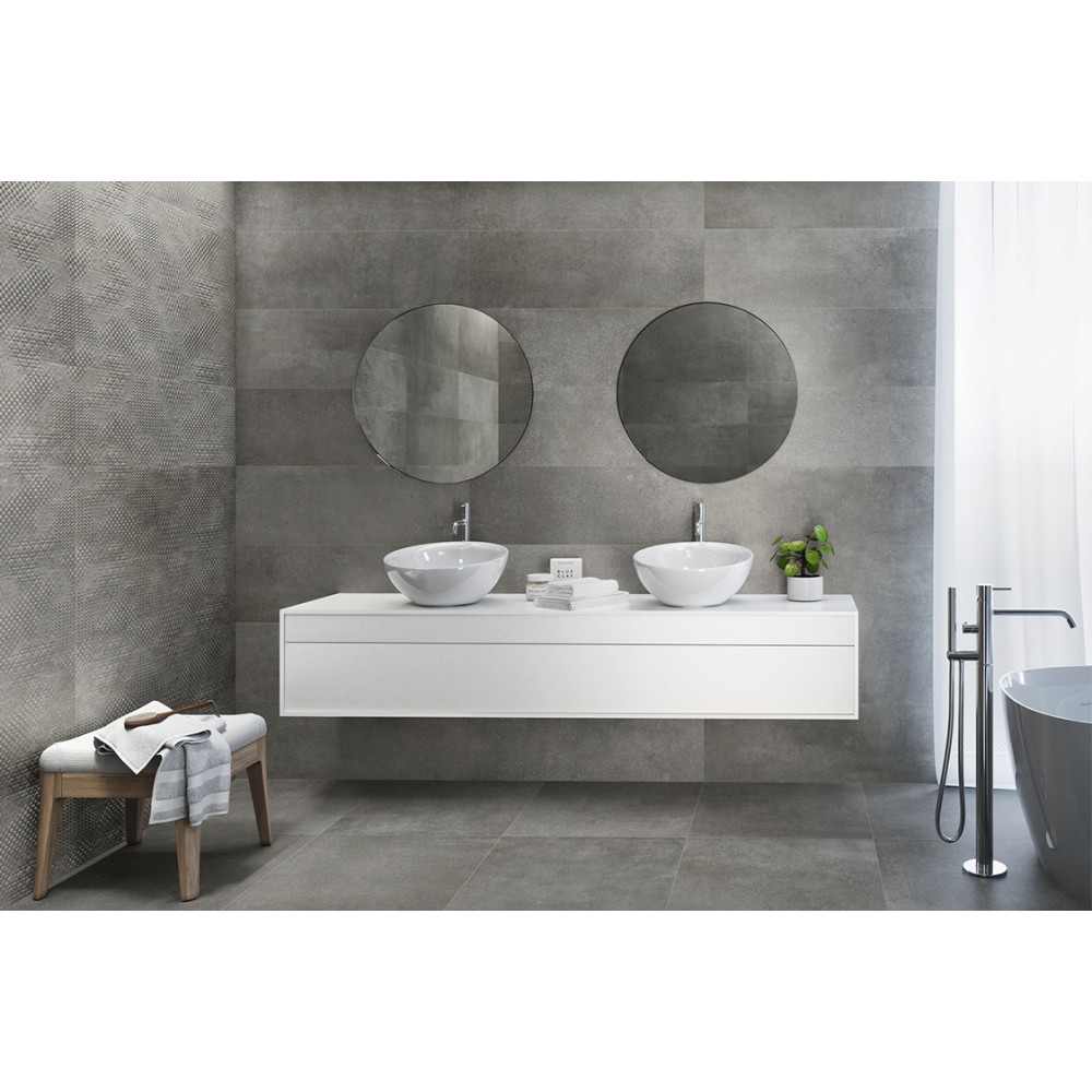 AZULEJOS BENADRESA BETONHOME GREY 60x120 (плитка для підлоги і стін)