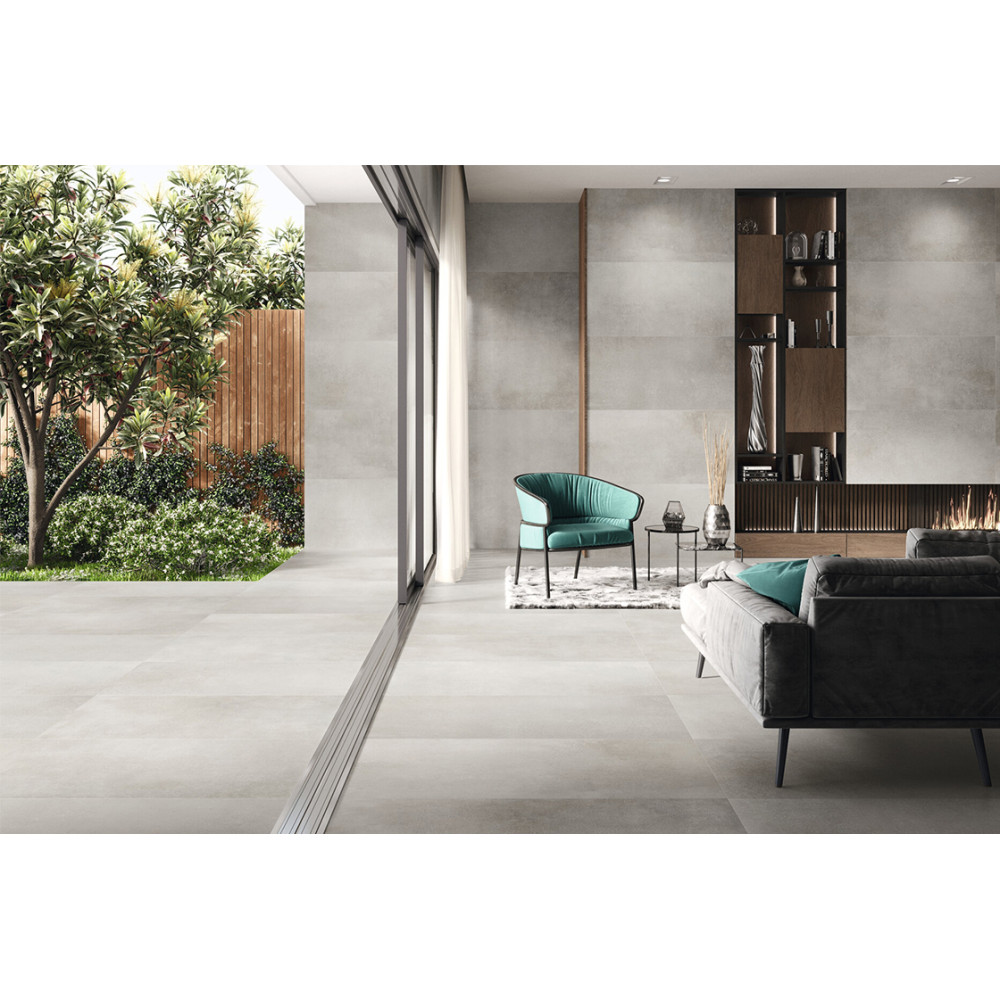 AZULEJOS BENADRESA BETONHOME GREY 60x120 (плитка для підлоги і стін)