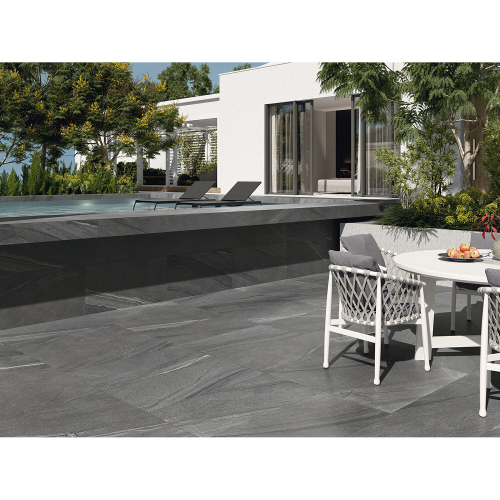 BALDOCER CUTSTONE GRAPHITE LAPATTO RECT. 60X120