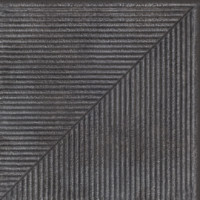 Paradyz BAZALTO GRAFIT STOPNICA NAROŻNA 30X30 G1