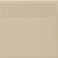 Paradyz BAZO BEIGE STOPNICA PROSTA GRES MONOKOLOR MAT. 30X30 G1