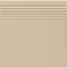 Paradyz BAZO BEIGE STOPNICA PROSTA GRES MONOKOLOR MAT. 30X30 G1