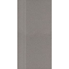 Paradyz BAZO GRYS STOPNICA PROSTA NACINANA SÓL-PIEPRZ MAT. 29,8X59,8 G1