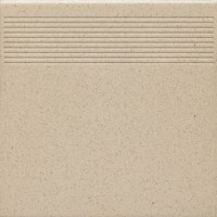 Paradyz BAZO BEIGE STOPNICA PROSTA GRES SÓL-PIEPRZ MAT. 30X30 G1