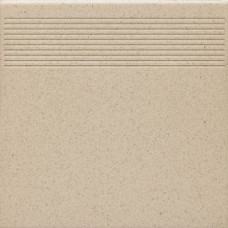 Paradyz BAZO BEIGE STOPNICA PROSTA GRES SÓL-PIEPRZ MAT. 30X30 G1