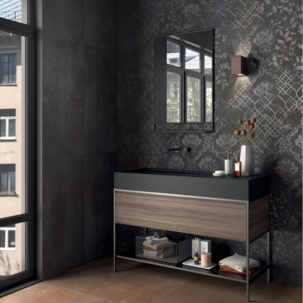 Panaria Blade INLAY PETROL B 50x100 cm Rect DEKORE 3,5 mm (PZ9BL2B)