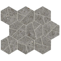 Atlas Concorde Boost Stone Smoke Mosaico Hex 25x28,5 Matt (A7C0)
