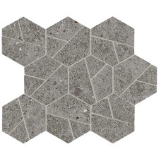 Atlas Concorde Boost Stone Smoke Mosaico Hex 25x28,5 Matt (A7C0)