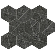 Atlas Concorde Boost Stone Tarmac Mosaico Hex 25x28,5 Matt (A7C2)