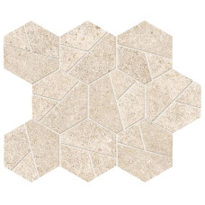 Atlas Concorde Boost Stone Ivory Mosaico Hex 25x28,5 Matt (A7CU)