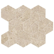 Atlas Concorde Boost Stone Cream Mosaico Hex 25x28,5 Matt (A7CV)