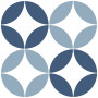 GEOTILES BORA BLUE