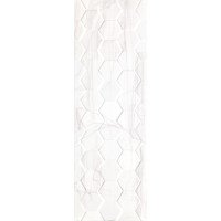 Ceramika Konskie Brennero White Hexagon Rett. 25*75