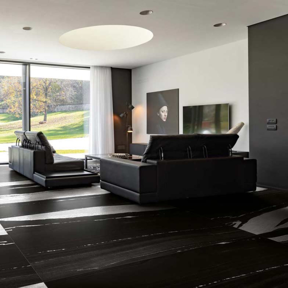 Floor Gres B&W Black 60X120 (751180)