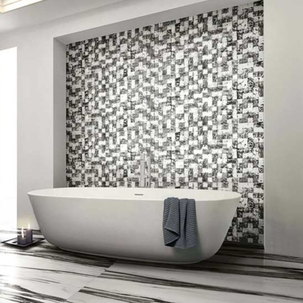 Floor Gres B&W_Marble White 120х240 (751165)