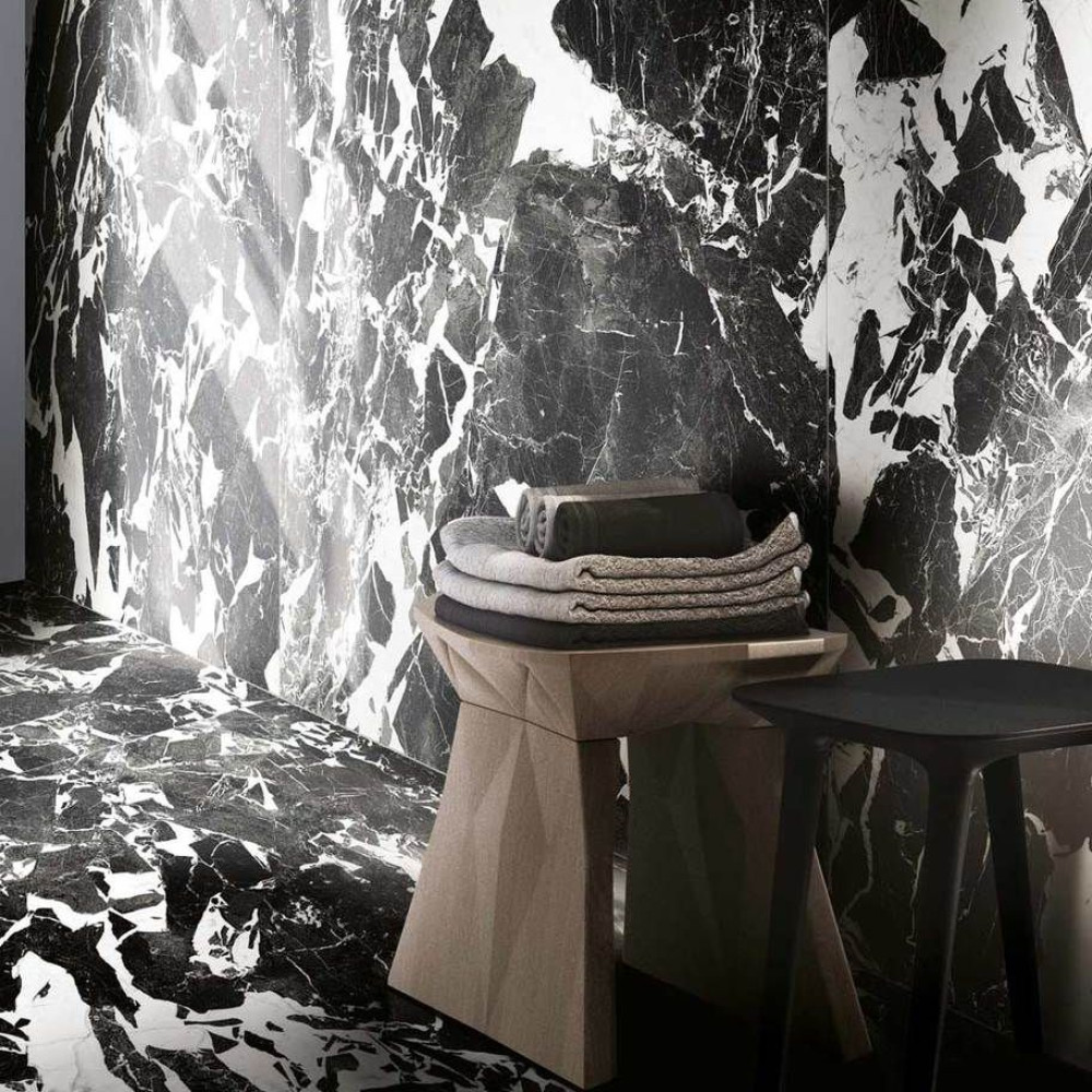 Floor Gres B&W Fragment 120X240 High-Glo Ret (765544)