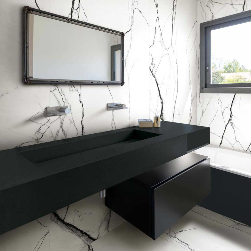 Floor Gres B&W_Marble Breach 60х120 (766402)