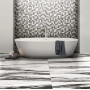 Floor Gres B&W_Marble Fall 120х240 (765548)