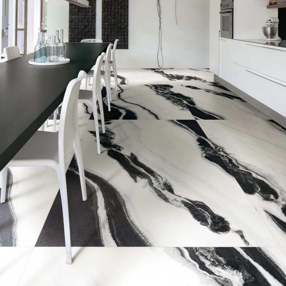 Floor Gres B&W_Marble Wave 60х120 (766391)