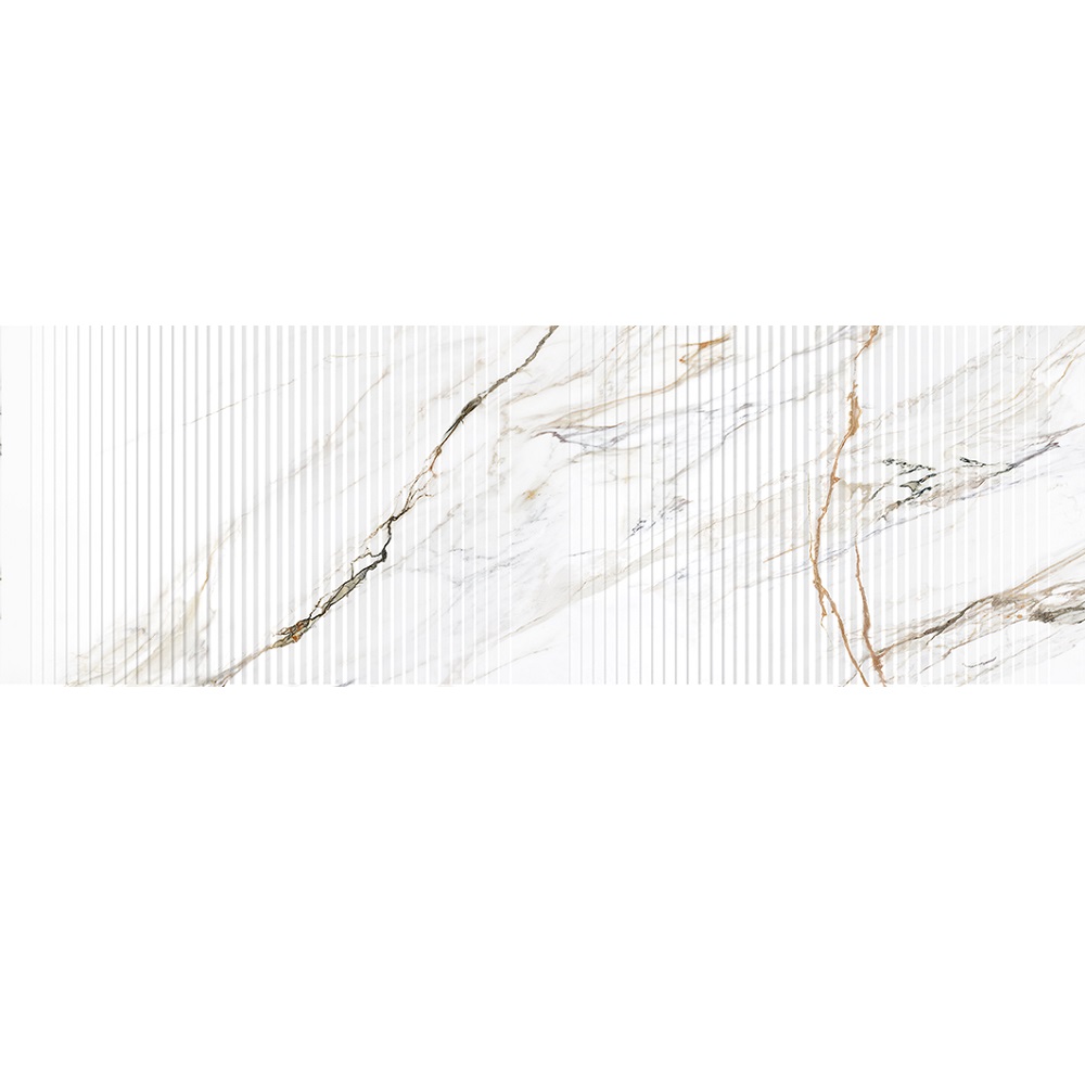 ITT CERAMIC CALACATTA PAONAZZO SHINY DECOR RECT.
