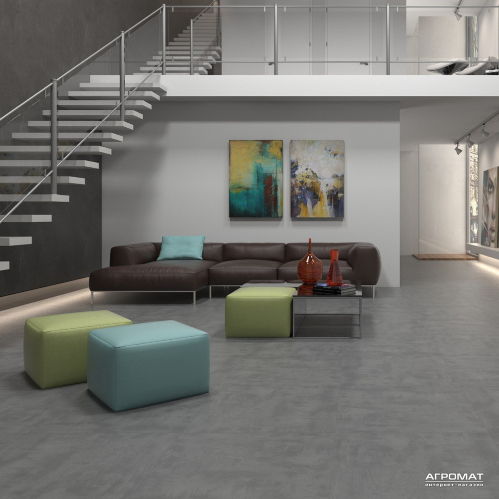 GEOTILES CEMENTO GRIS MAT RECT (FAM 017)