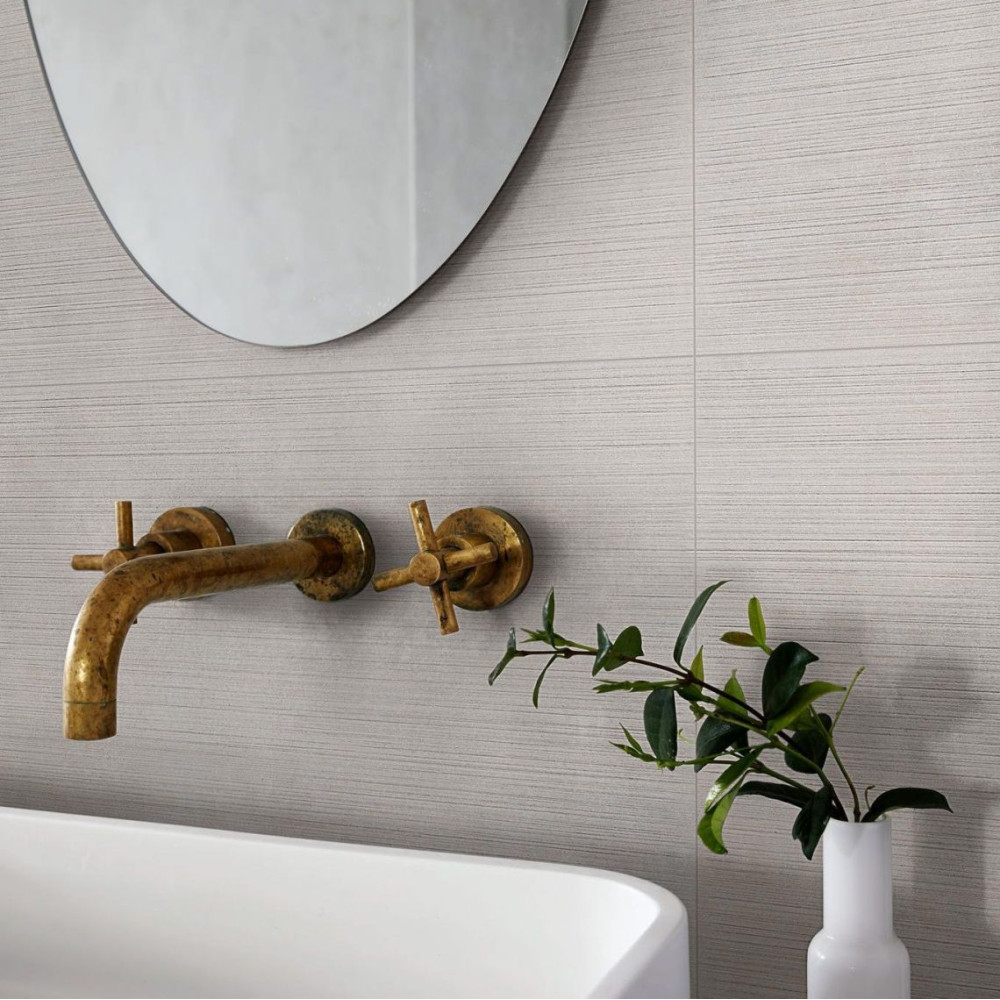 Marazzi Cementum Ash Struttura Righe 3D 60х120 Rett. 10mm (M9V9)