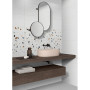 CERAMICA DESEO MOSAIC STONE WHITE HL