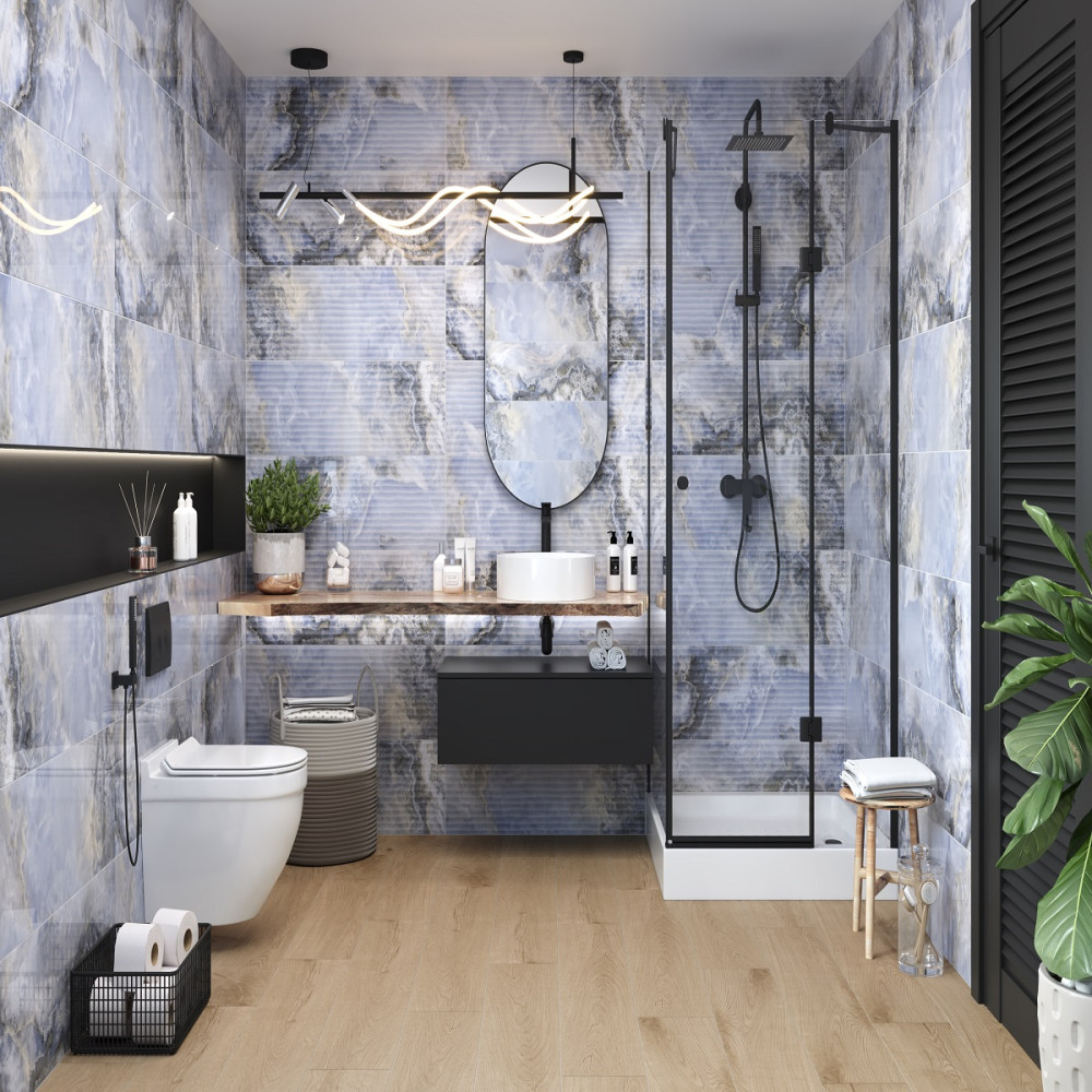 CERAMICA DESEO ONYX SEA BLUE (1 сорт)