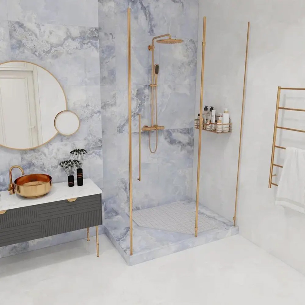 CERAMICA DESEO ONYX SEA BLUE DECOR 1 (1 сорт)