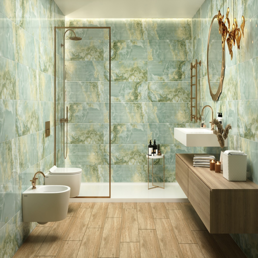 CERAMICA DESEO ONYX VERDE (1 сорт)