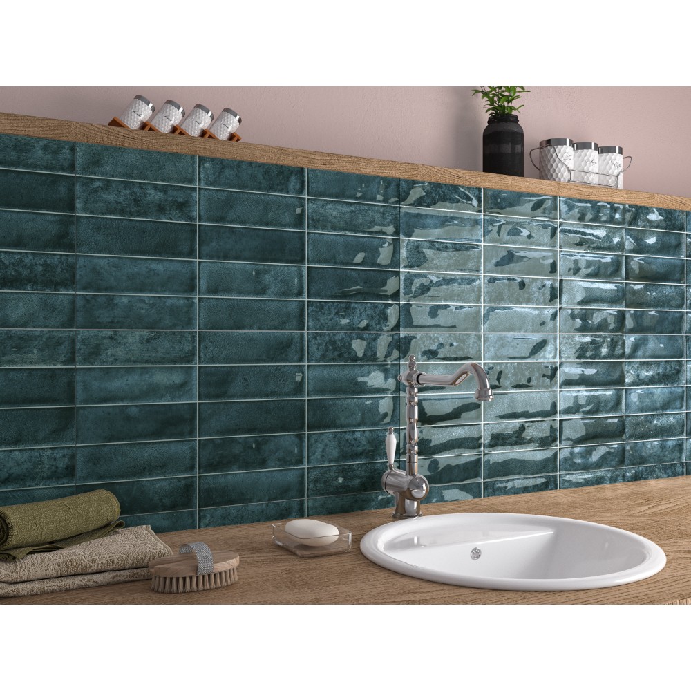 CERAMICA DESEO EC.POOL BLUE