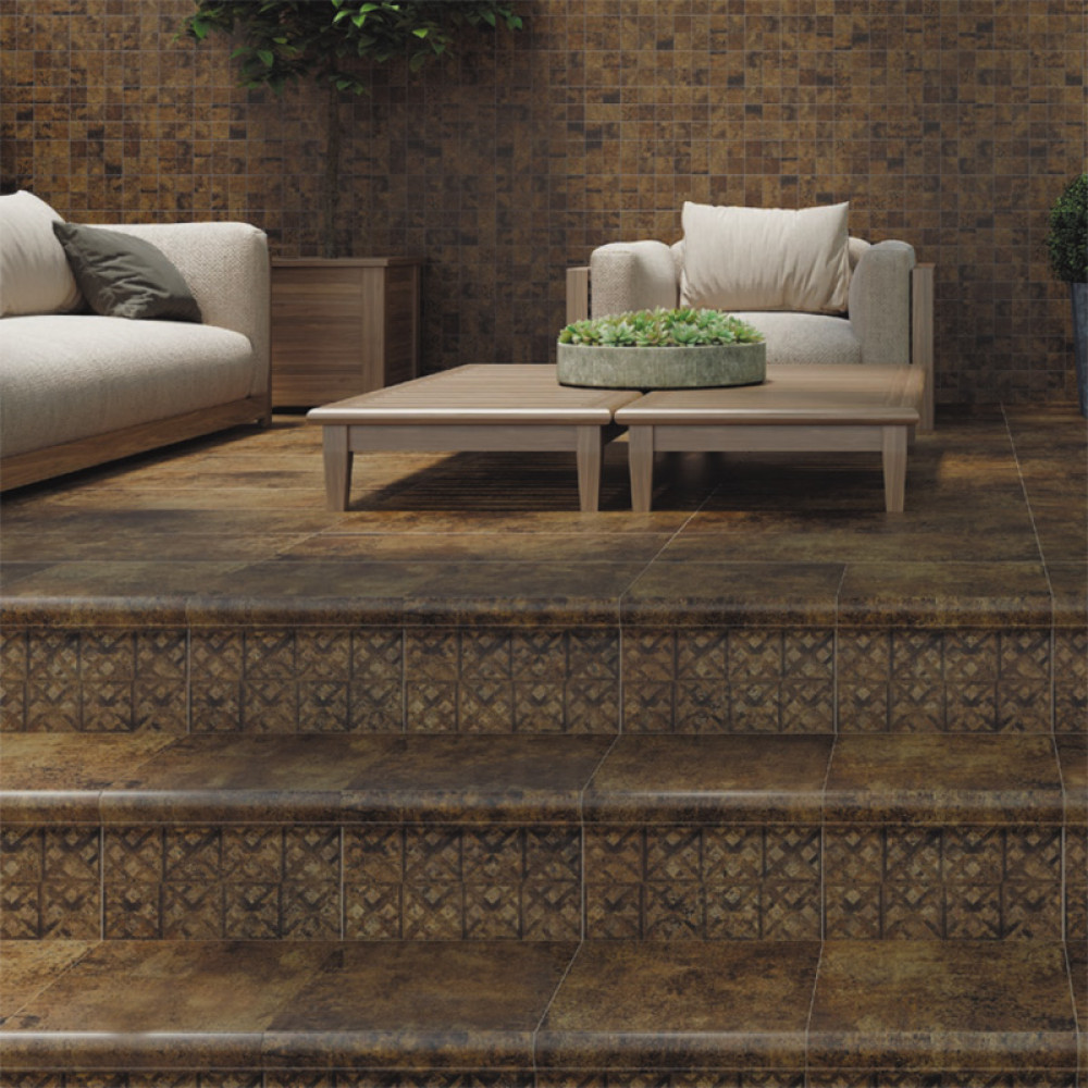 Cersanit LUKAS  BROWN SKIRTING 7х59,8