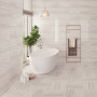Cersanit TERI WHITE STRUCTURE GLOSSY 25х40