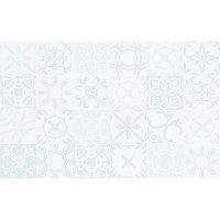 Cersanit SANSA WHITE PATTERN GLOSSY 25х40