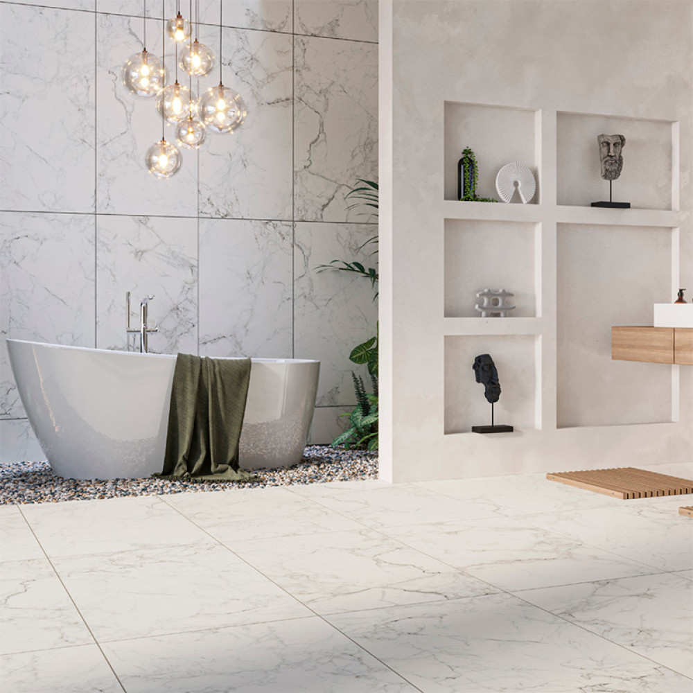 Cersanit GPT1006 WHITE SATIN RECT 59,8х59,8