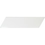 EQUIPE 23351 CHEVRON WALL WHITE MATT left